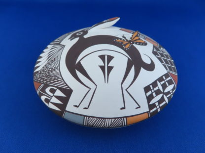 RABBIT Seed Pot by Carolyn Concho (Acoma Pueblo)