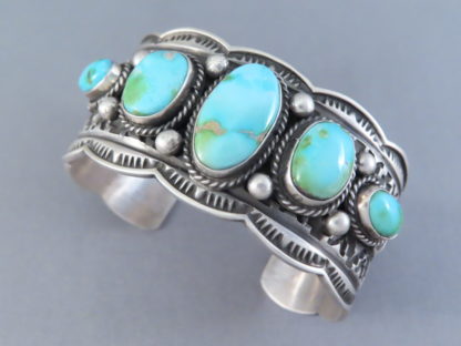 Andy Cadman Sonoran Gold Turquoise Cuff Bracelet