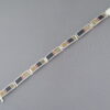 Multi-Stone Inlay Link Bracelet featuring Coral