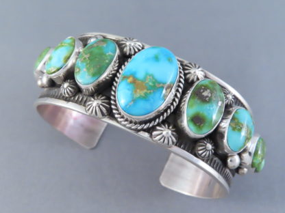 Sonoran Gold Turquoise Bracelet by Albert Jake (Larger)