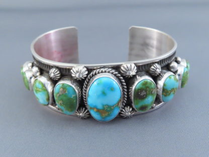 Sonoran Gold Turquoise Bracelet by Albert Jake (Larger)