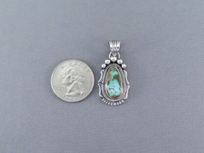 Smaller Royston Turquoise Pendant