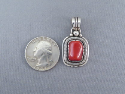 Smaller Coral Pendant by Will Vandever