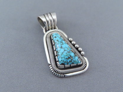 Turquoise Pendant by Will Vandever – Nevada Blue Turquoise