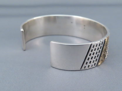 Gold & Silver Bracelet Cuff by Marc Antia