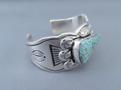 Nevada Blue Turquoise Cuff Bracelet by Steven J. Begay