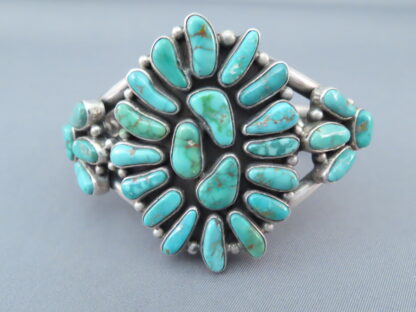 Fox Turquoise Cluster Bracelet