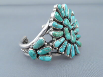 Fox Turquoise Cluster Bracelet