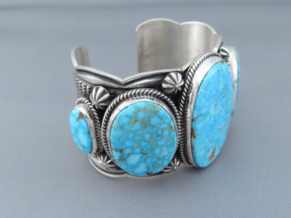 Andy Cadman Wider Kingman Turquoise Cuff Bracelet