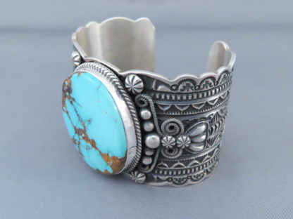 Royston Turquoise & Sterling Silver Cuff Bracelet