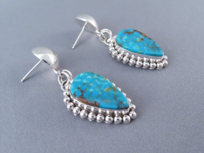 Mineral Park Turquoise Earrings by Artie Yellowhorse