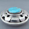 Darling Darlene Turquoise Belt Buckle by Trent Lee-Anderson