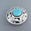 Darling Darlene Turquoise Belt Buckle by Trent Lee-Anderson