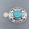Darling Darlene Turquoise Belt Buckle by Trent Lee-Anderson