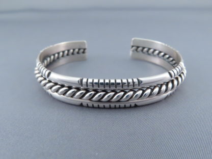 Sterling Silver Cuff Bracelet by Delbert Vandever