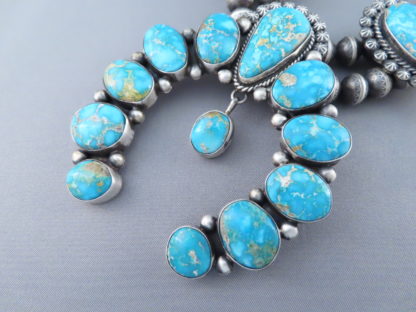 Squash Blossom Necklace with Sonoran Gold Turquoise