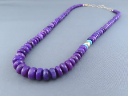 Sugilite & 14kt Gold Necklace