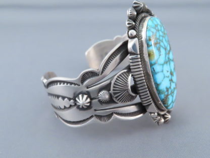 Sterling Silver & Kingman Turquoise Bracelet