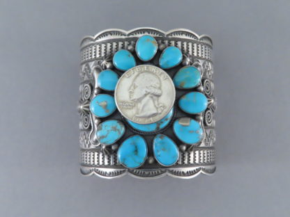 Morenci Turquoise Cuff Bracelet