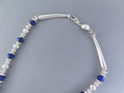 Lapis & Sterling Silver Necklace by Artie Yellowhorse