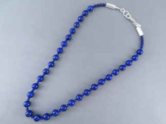 Lapis Necklace by Desiree Yellowhorse (Navajo)