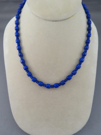 Lapis Necklace by Desiree Yellowhorse