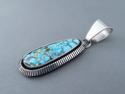 Sterling Silver/Kingman Turquoise Pendant