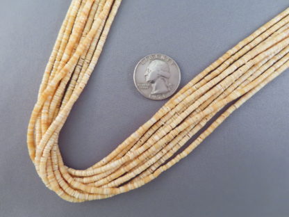 Melon Shell Necklace by Lita Atencio (Santo Domingo Pueblo)