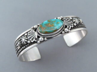 Royston Turquoise Bracelet Cuff by Happy Piasso