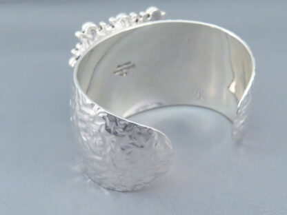Cuff Bracelet with Kingman Turquoise by Artie Yellowhorse