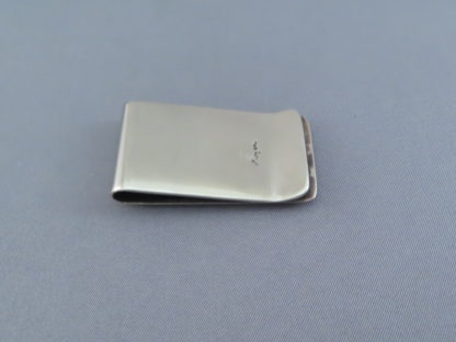 Money Clip with Multi-Stone Inlay