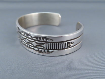 Sterling Silver Cuff Bracelet by Bruce Morgan