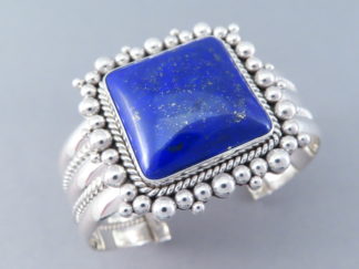 Lapis Cuff Bracelet by Artie Yellowhorse