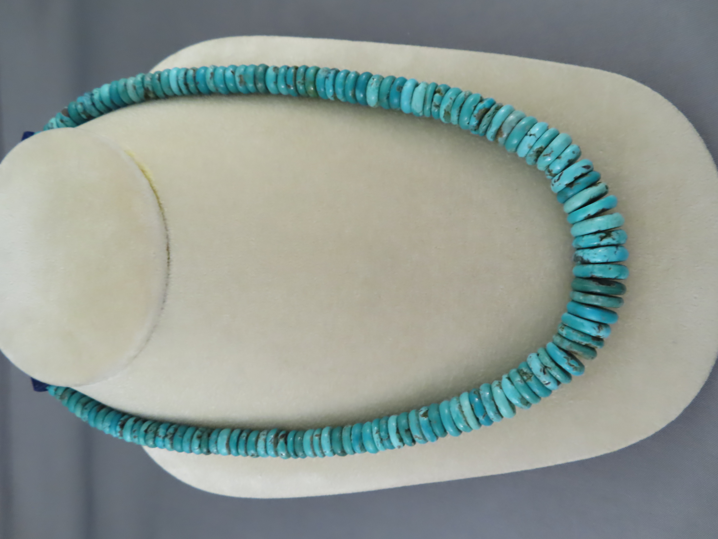 Red Mountain Turquoise Necklace by Bruce Eckhardt