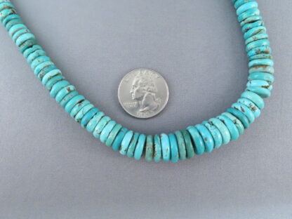 Red Mountain Turquoise Necklace by Bruce Eckhardt