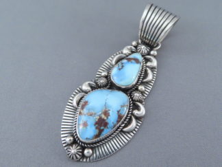 Golden Hills Turquoise Pendant by Albert Jake