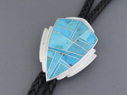 Inlaid Turquoise Bolo Tie