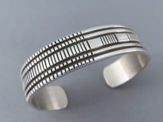 Lovely Sterling Silver Cuff Bracelet by Bruce Morgan