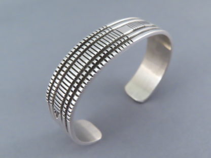 Lovely Sterling Silver Cuff Bracelet by Bruce Morgan