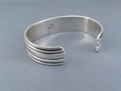 Lovely Sterling Silver Cuff Bracelet by Bruce Morgan