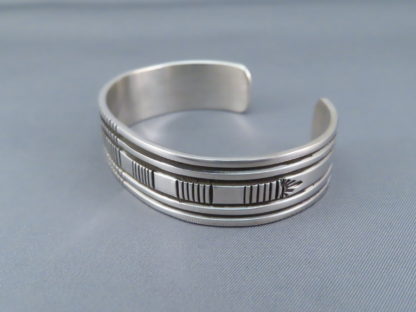 Lovely Sterling Silver Cuff Bracelet by Bruce Morgan