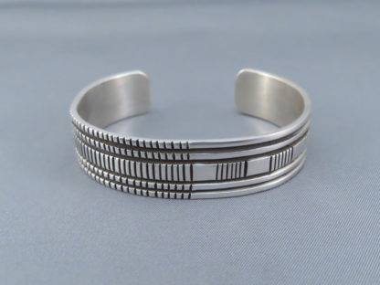 Lovely Sterling Silver Cuff Bracelet by Bruce Morgan