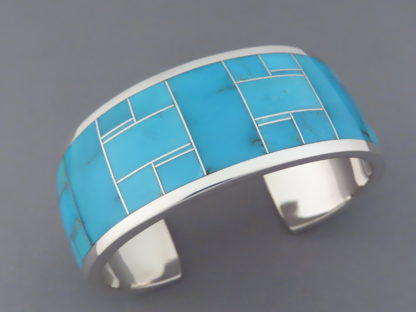 Inlay Cuff Bracelet – Turquoise