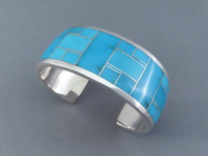 Inlay Cuff Bracelet – Turquoise