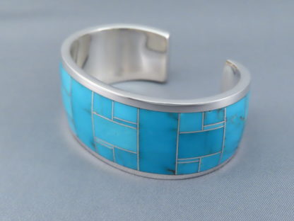 Inlay Cuff Bracelet – Turquoise