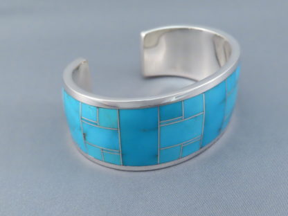 Inlay Cuff Bracelet – Turquoise