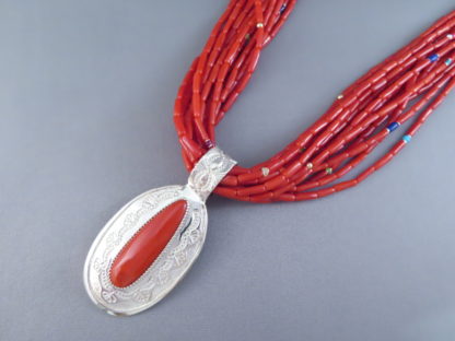 Coral Necklace – Jake & Irene Livingston