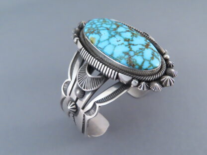 Sterling Silver & Kingman Turquoise Bracelet