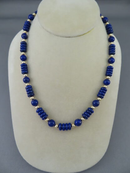 Lapis & 14kt Gold Necklace (Yellowhorse)