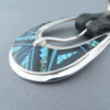 Turquoise & Black Jade Inlay Ranger Buckle Set – VERY FINE Inlay